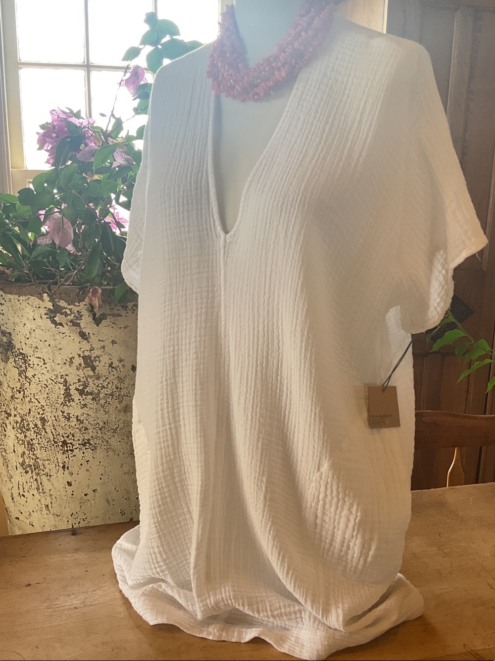 River + Sky Cotton Muslin Coverup Sundress
